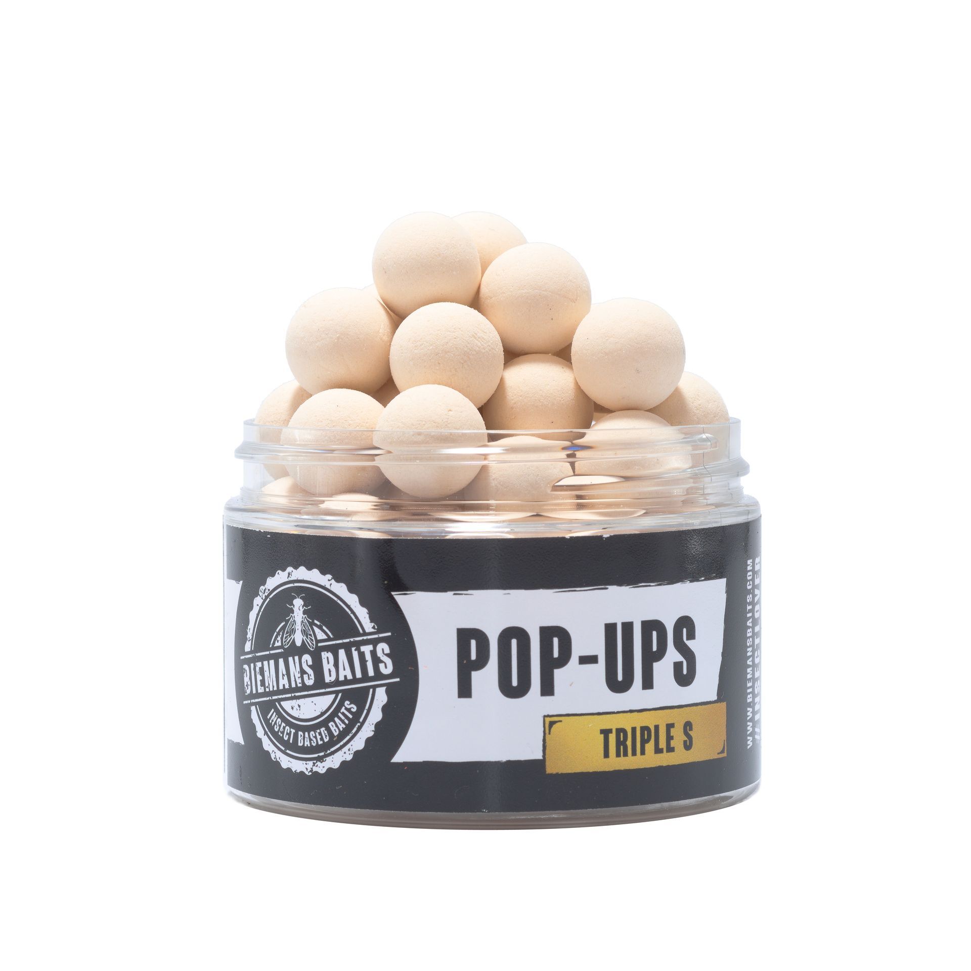Triple S pop-ups White 15mm